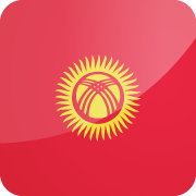 Drapeau e-Visa Kirghizistan